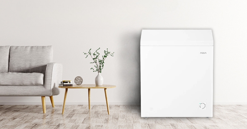 Tủ Đông AQF-C3101EN thiết kế tay nắm âm thanh lịch