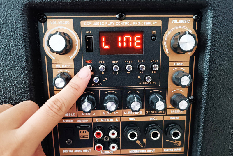 Bật tính năng Bluetooth trên loa kéo