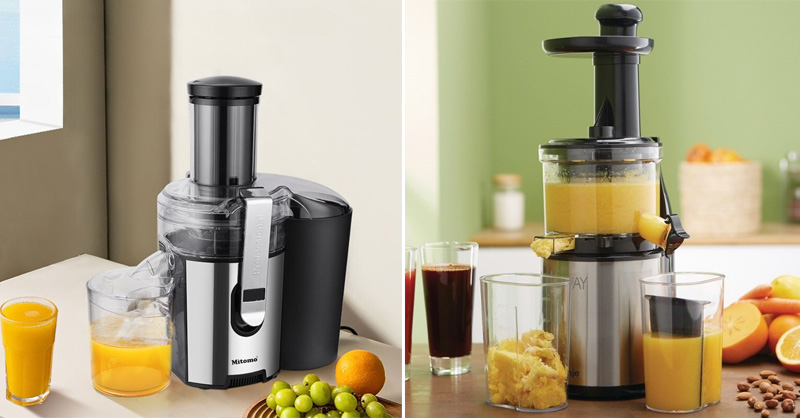 Máy ép trái cây thường và máy ép chậm có gì khác nhau