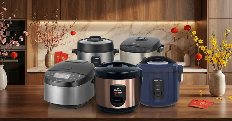 Top 10 nồi cơm điện nấu cơm ngon, giá tốt