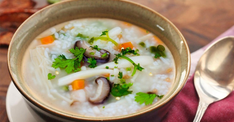 Cách nấu cháo bằng nồi áp suất