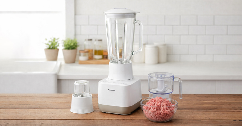 Cách xay thịt bằng máy xay sinh tố