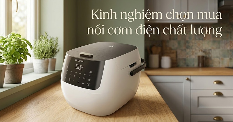 Kinh nghiệm chọn mua nồi cơm điện chất lượng, phù hợp cho gia đình