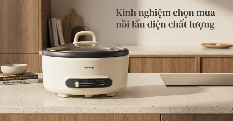 Kinh nghiệm chọn mua nồi lẩu điện chất lượng cho gia đình 3 - 5 người