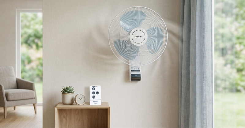  Top 5 quạt treo tường có điều khiển từ xa cho gia đình