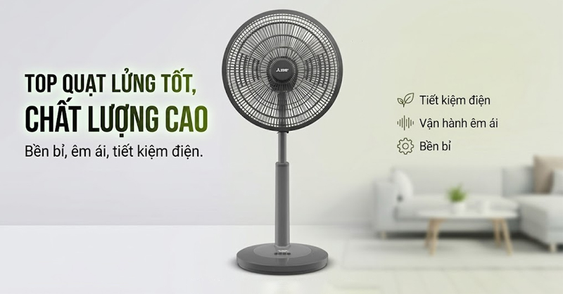 Top 5 quạt lửng tốt, đáng cân nhắc cho gia đình 