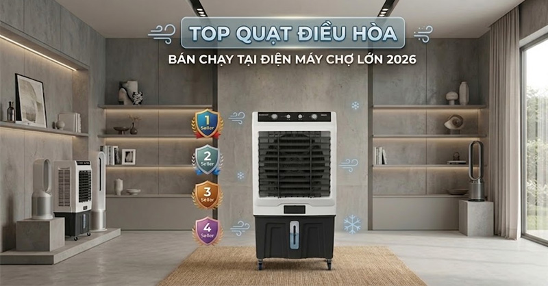 Top 8 quạt điều hòa bán chạy, đáng cân nhắc cho gia đình 