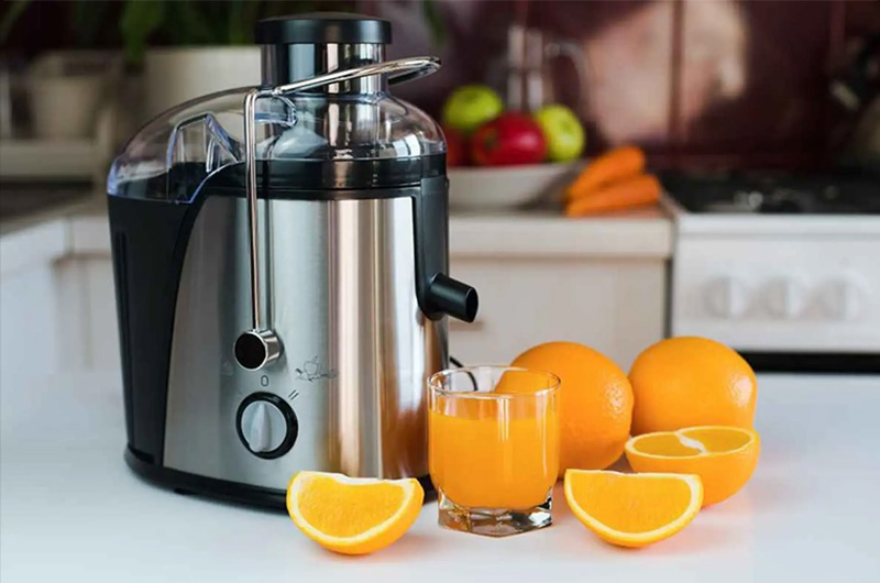 Để máy ép trái cây khô ráo hoàn toàn trước khi lắp lại