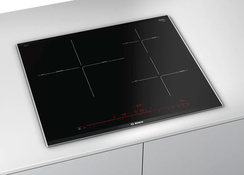 Bếp Điện Từ Bosch PID675DC1E Series 8 trang bị mặt kính Schott Ceran