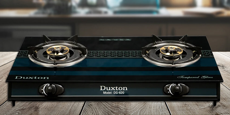 Bếp gas đôi Duxton DG-620 sở hữu thiết kế hiện đại