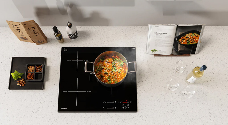 Bếp từ tự ngắt khi quá nhiệt, giảm nguy cơ chập cháy