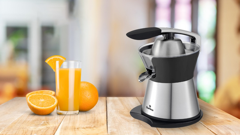 Chất liệu quyết định đến độ bền cũng như độ an toàn của máy vắt cam 