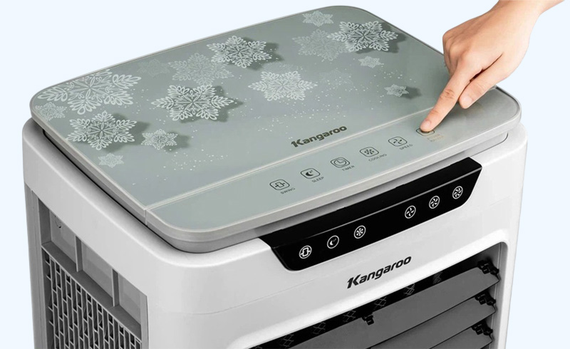 Bảng điều khiển đơn giản giúp sử dụng quạt điều hòa thuận tiện hơn