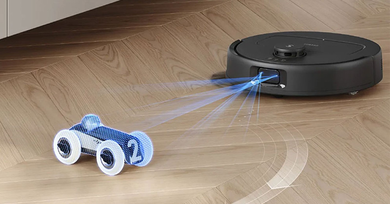 Ecovacs Deebot N30 Pro Omni Đen tích hợp công nghệ TrueMapping 2.0