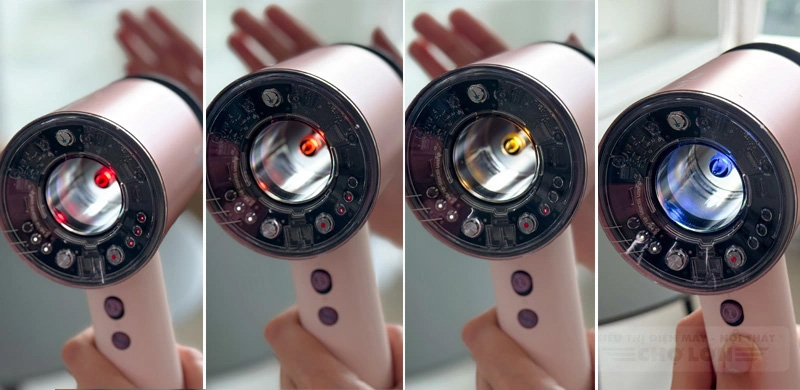 Dyson Supersonic Nural HD16 có dải đèn LED đổi màu trực quan