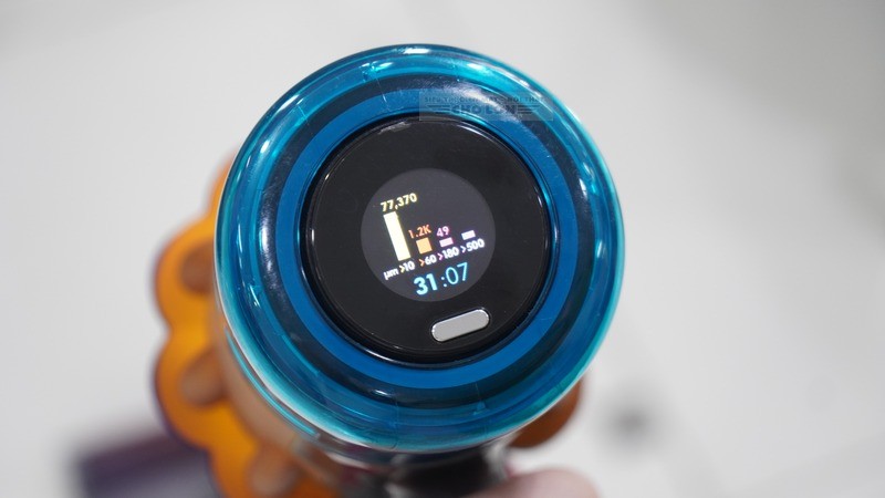Màn hình của Dyson V12s Detect Slim Submarine Complete