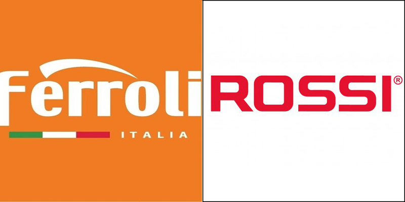 Ferroli là thương hiệu Ý và Rossi là thương hiệu Việt