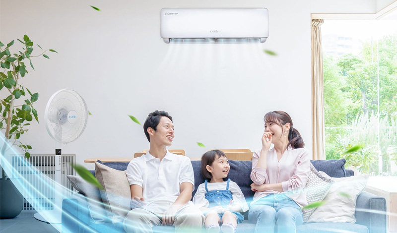 Kết hợp dùng quạt với các thiết bị khác để tăng hiệu quả làm mát