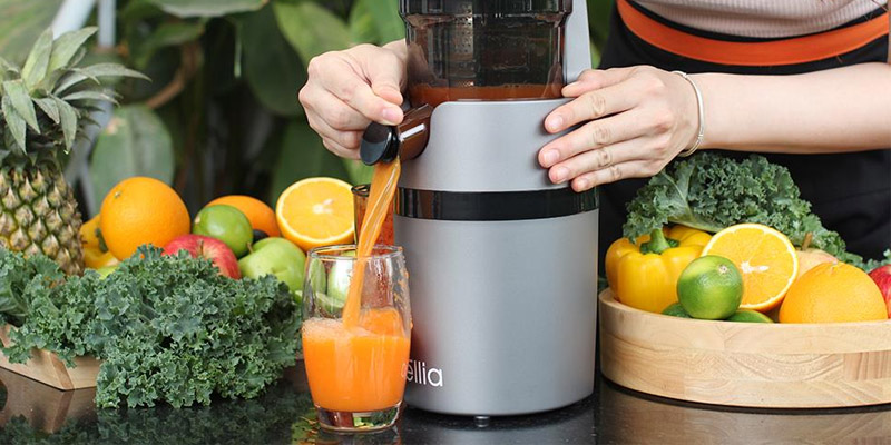 Không cho quá nhiều nguyên liệu vào máy ép chậm 