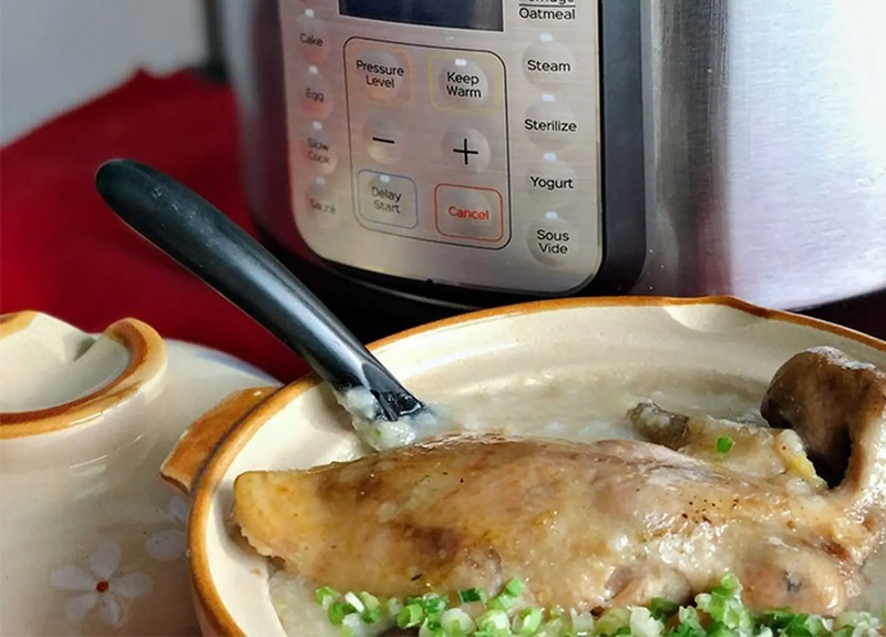 Lưu ý khi nấu cháo bằng nồi áp suất 