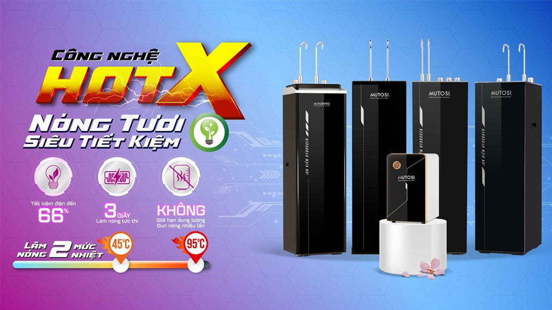 Chọn mua máy lọc nước HOTX như thế nào