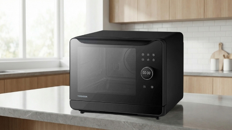 Lò Chiên Hấp Toshiba MS3-STQ20SE(BK) 20 Lít sở hữu đa chế độ tích hợp sẵn