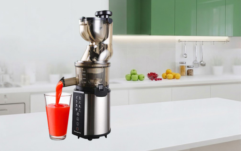 Máy ép chậm Kangaroo KG200SJD2 sở hữu ống tiếp nguyên liệu cỡ lớn