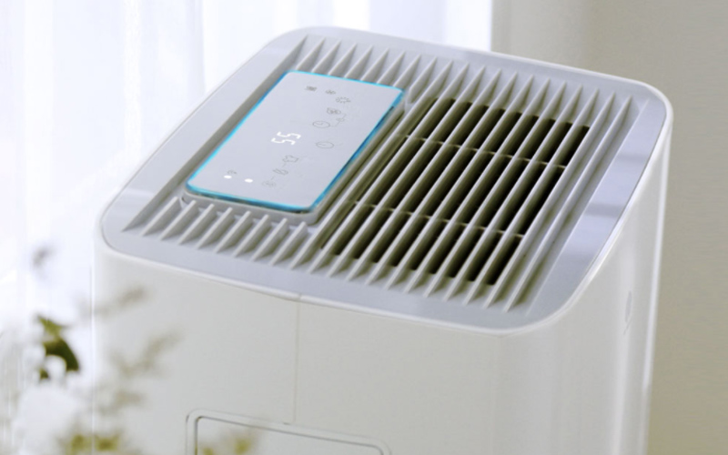 Máy hút ẩm ngưng tụ  làm lạnh để hơi nước ngưng tụ thành nước