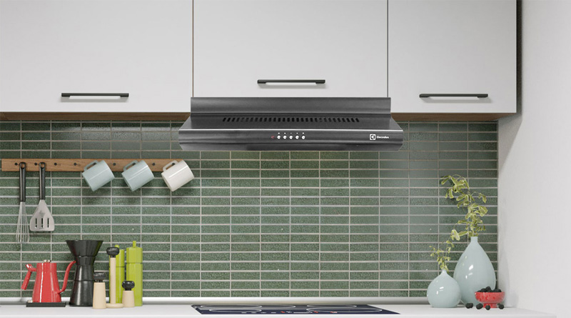 Máy hút mùi Electrolux tô điểm không gian nội thất