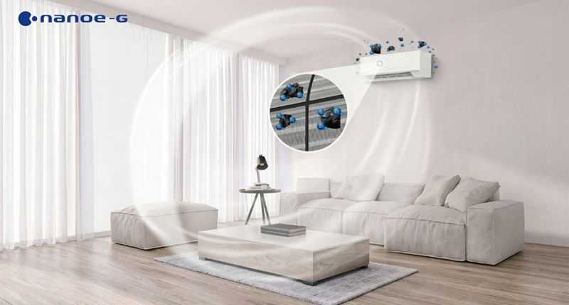 Máy Lạnh Panasonic CU/CS-PU9CKH-8D làm sạch không khí hiệu quả