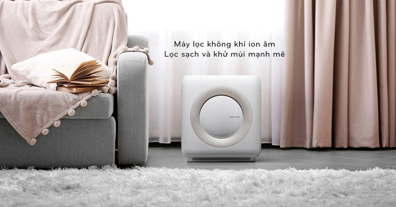 Máy Lọc Không Khí Coway AP-1512HH lọc hiệu quả trong phạm vi 33m²
