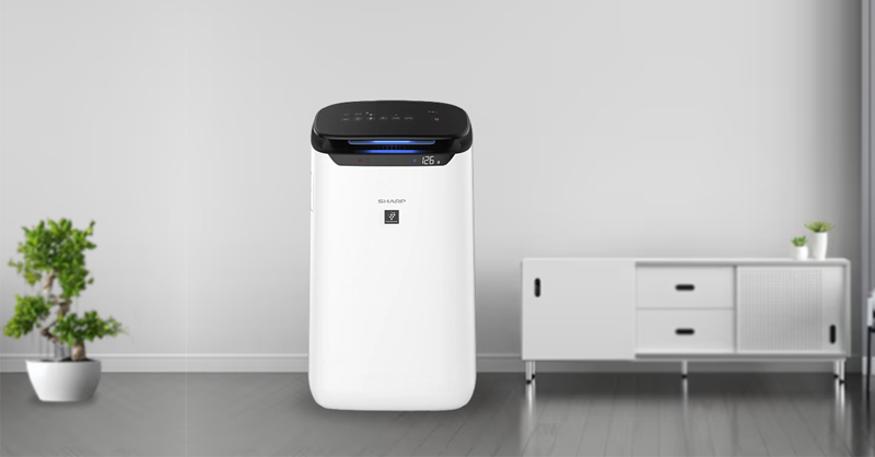 Máy lọc không khí Sharp có khả năng giữ ẩm, bắt muỗi hiệu quả