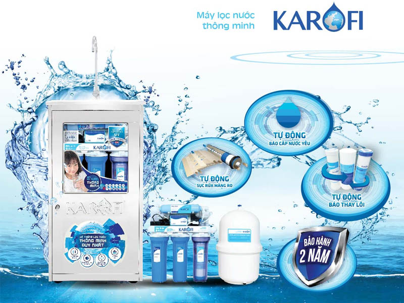 Không thể bỏ qua máy lọc nước Karofi