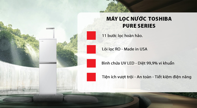 Máy lọc nước RO Toshiba TWP-N2396SVN(W)