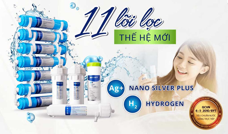 11 lõi lọc thế hệ mới mang lại nguồn nước sạch và an toàn