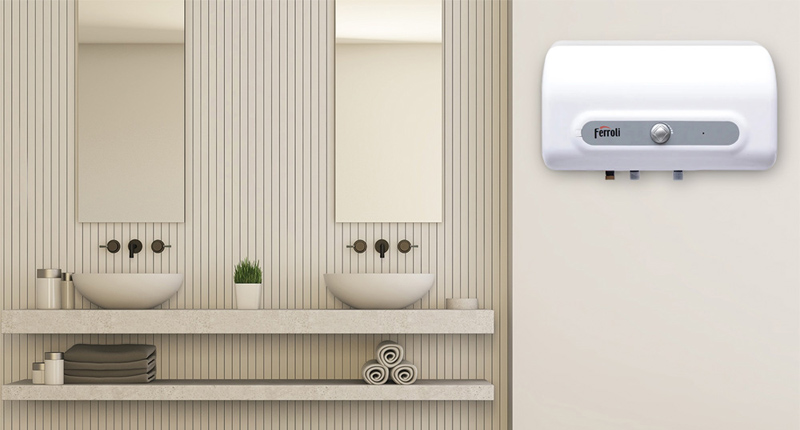 Máy nước nóng Ferroli có thiết kế chuẩn Châu Âu