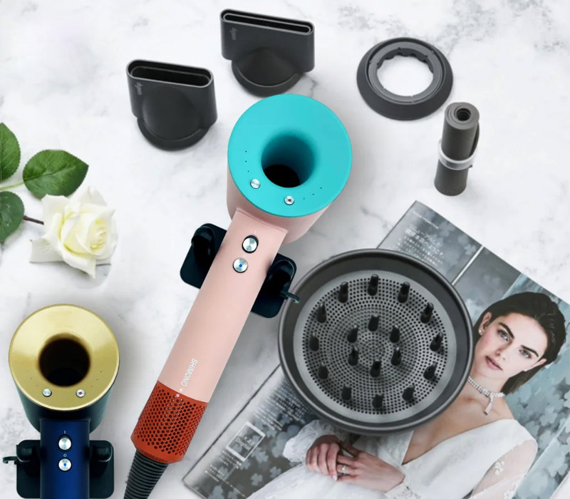 Máy Sấy Tóc Ion Âm Nóng Lạnh Shimono SM-HD05 có thiết kế gọn gàng 