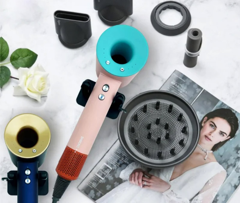 Máy sấy tóc Shimono gây ấn tượng với kiểu dáng sang trọng
