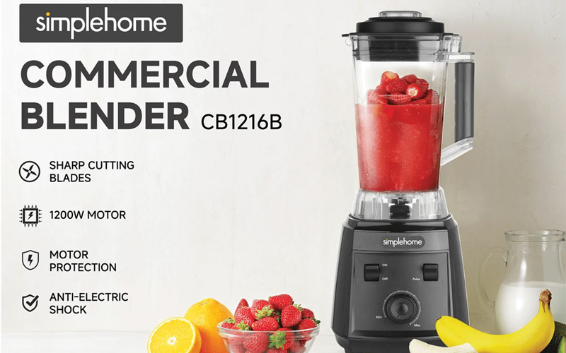Máy Xay Sinh Tố Công Nghiệp Simplehome CB1216B