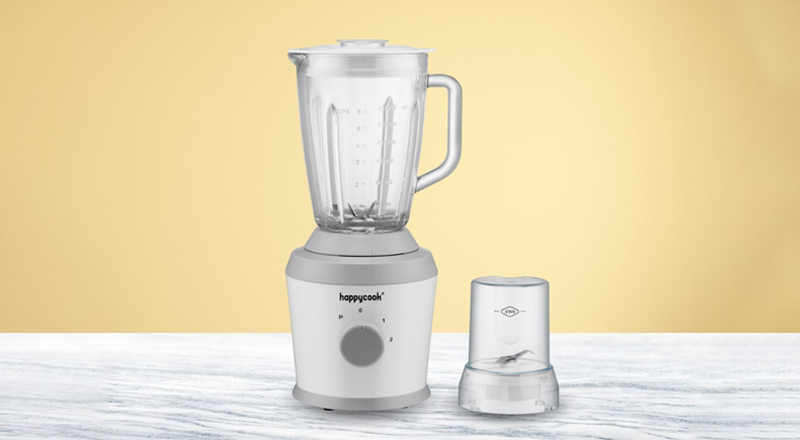 Máy xay sinh tố HappyCook HCB-150GW sở hữu thiết kế chắc chắn 