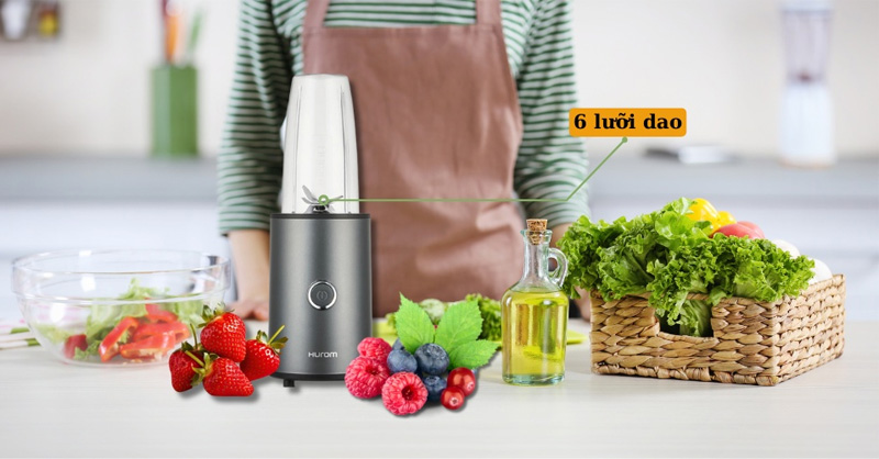 Máy xay sinh tố Hurom BL-D01CTG - Màu Xám
