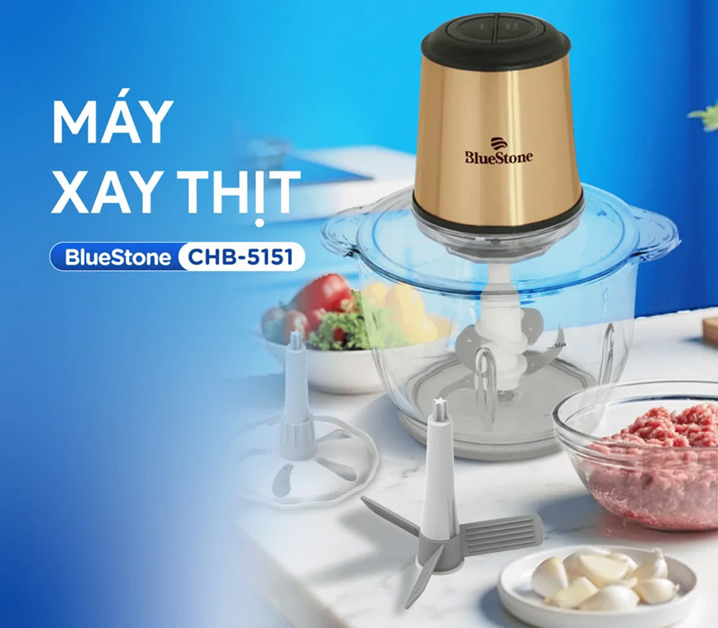Máy Xay Thịt BlueStone CHB-5151 có thiết kế chắc chắn 