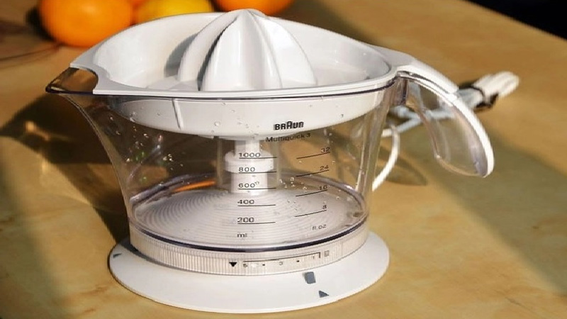 Kinh nghiệm chọn máy vắt cam theo công suất, dung tích 