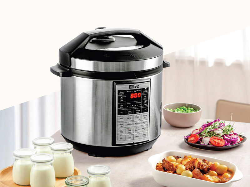 Chọn mua nồi áp suất điện đa dạng chế độ nấu và tính năng