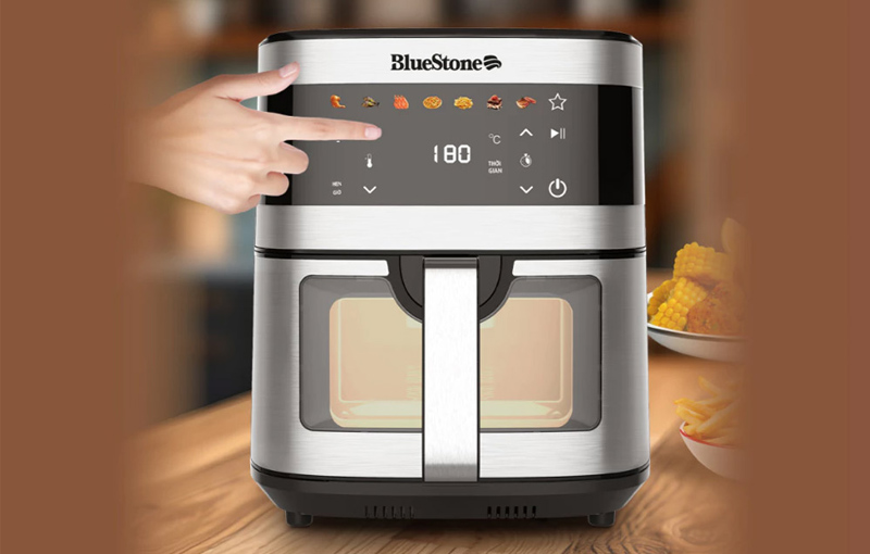 Nồi chiên không dầu sẽ được trang bị bảng điều khiển khác nhau