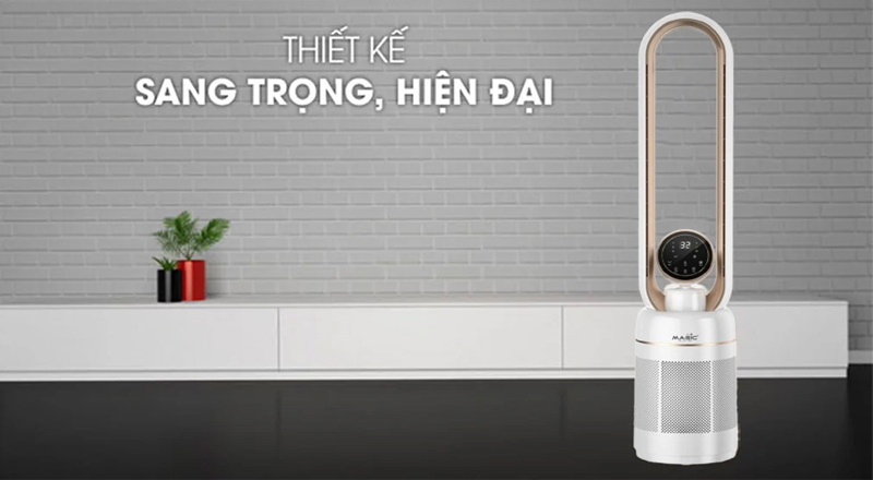 Quạt Không Cánh Và Lọc Không Khí Magic Eco AC-306