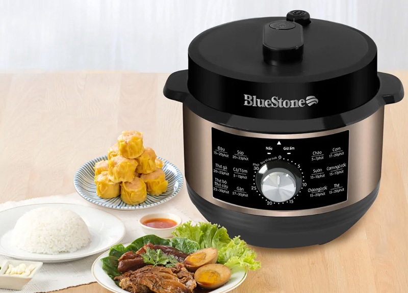 Nồi Áp Suất BlueStone PCB-5648 có kiểu dáng gọn nhẹ 