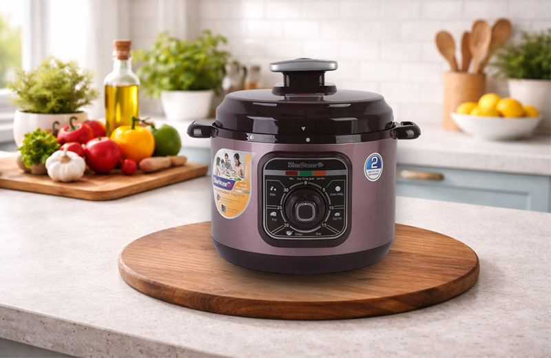 Nồi áp suất điện Bluestone PCB-5629 có thiết kế hiện đại 