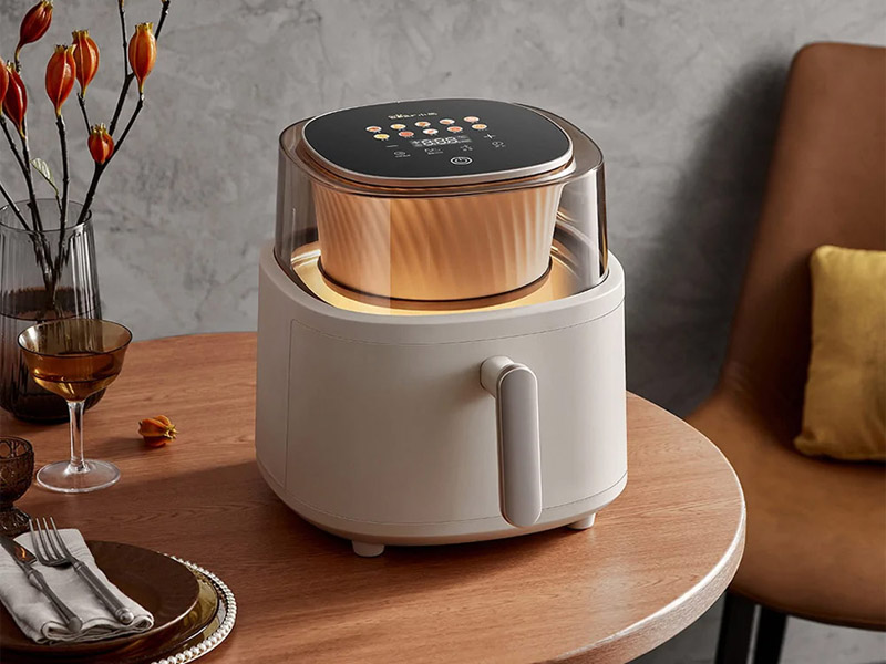 Nồi Chiên Không Dầu Bear QZG-F15G1 6.0 Lít có thiết kế độc đáo