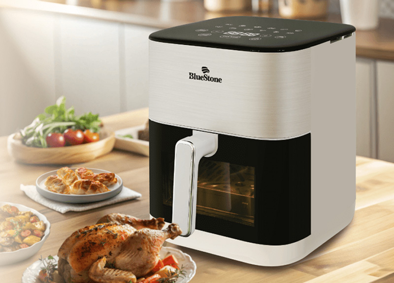 Nồi Chiên Không Dầu Bluestone AFB-5867 có thiết kế hiện đại 